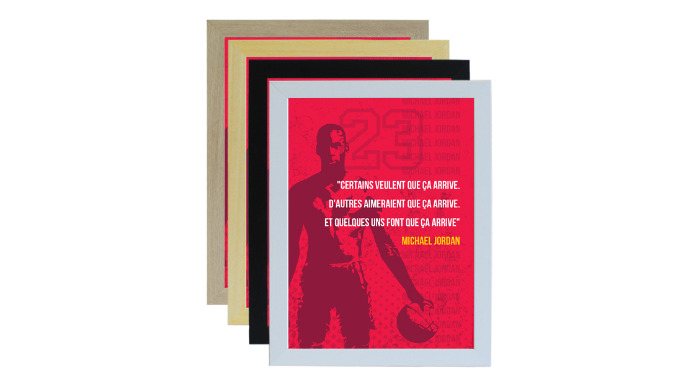 Cadres Profilés Bois Déco 80 x 100 cm