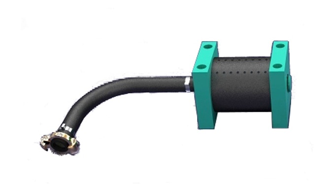 MOOSER Pneumatic External Vibrator (Made in Germany) Application of Mooser Pneumatic VR Series Exter...