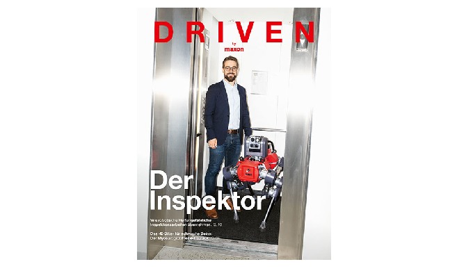 &laquo;driven&raquo; besucht den Roboter auf vier Beinen