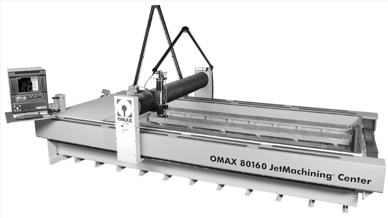 Vi skär i rätt mått direkt med Omax precisionsvattenskärning. Läs mer på vår hemsida.