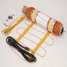 Under floor heating for a house, an office, a dormitory, a de-damp, a hotel, a bathroom, a balcony a...