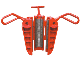 Rotary Slips consists of body segments hinged together is designed for specific in three grip length...