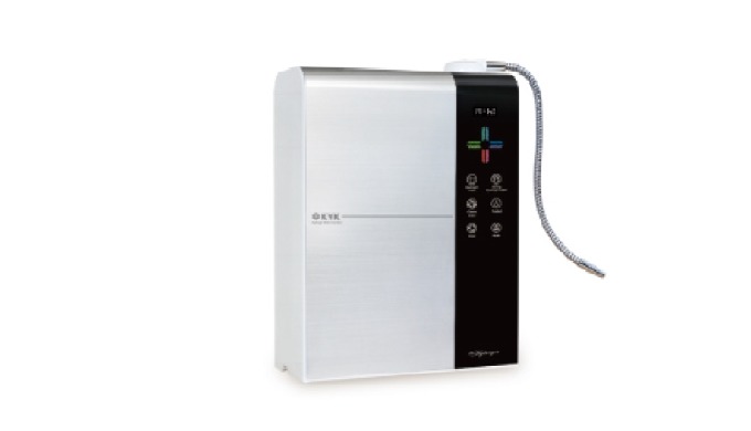 Luxury Type Hydrogen Water Generator with Ceramic Valve Up to 1575ppb Shimmering Aluminum Front Pann...