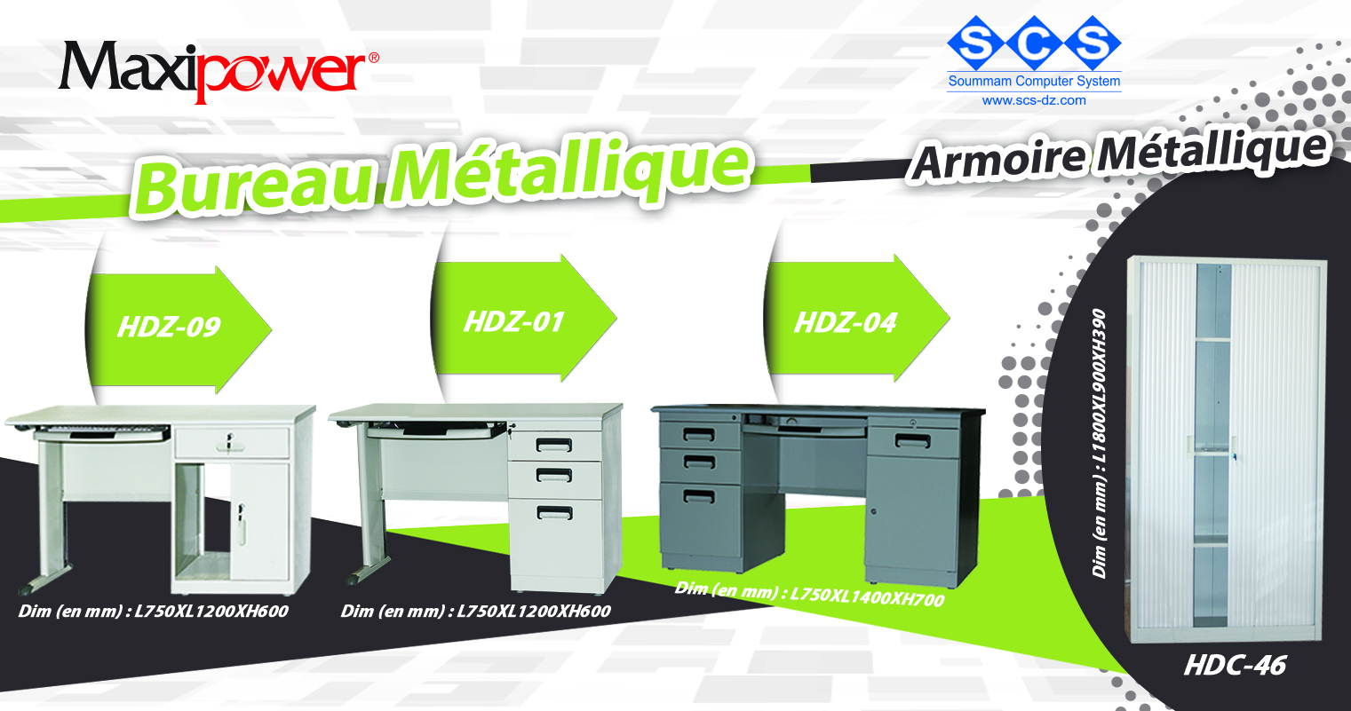 mobilier métallique