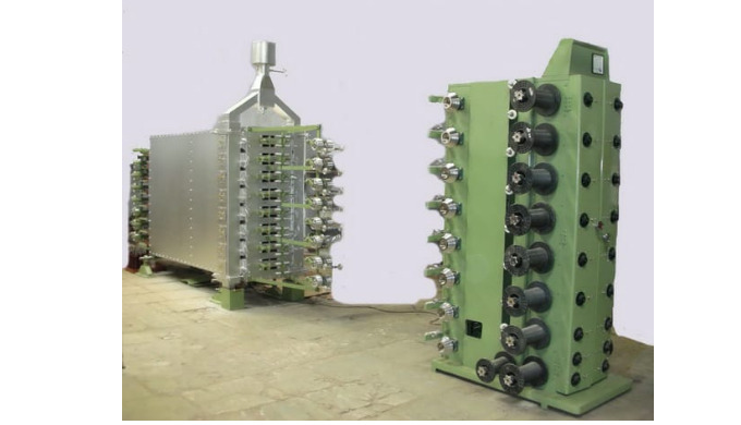 Wire Horizontal Enamelling Machine SWG - 25 To 36 MM Size - 0.508 To 0.1939