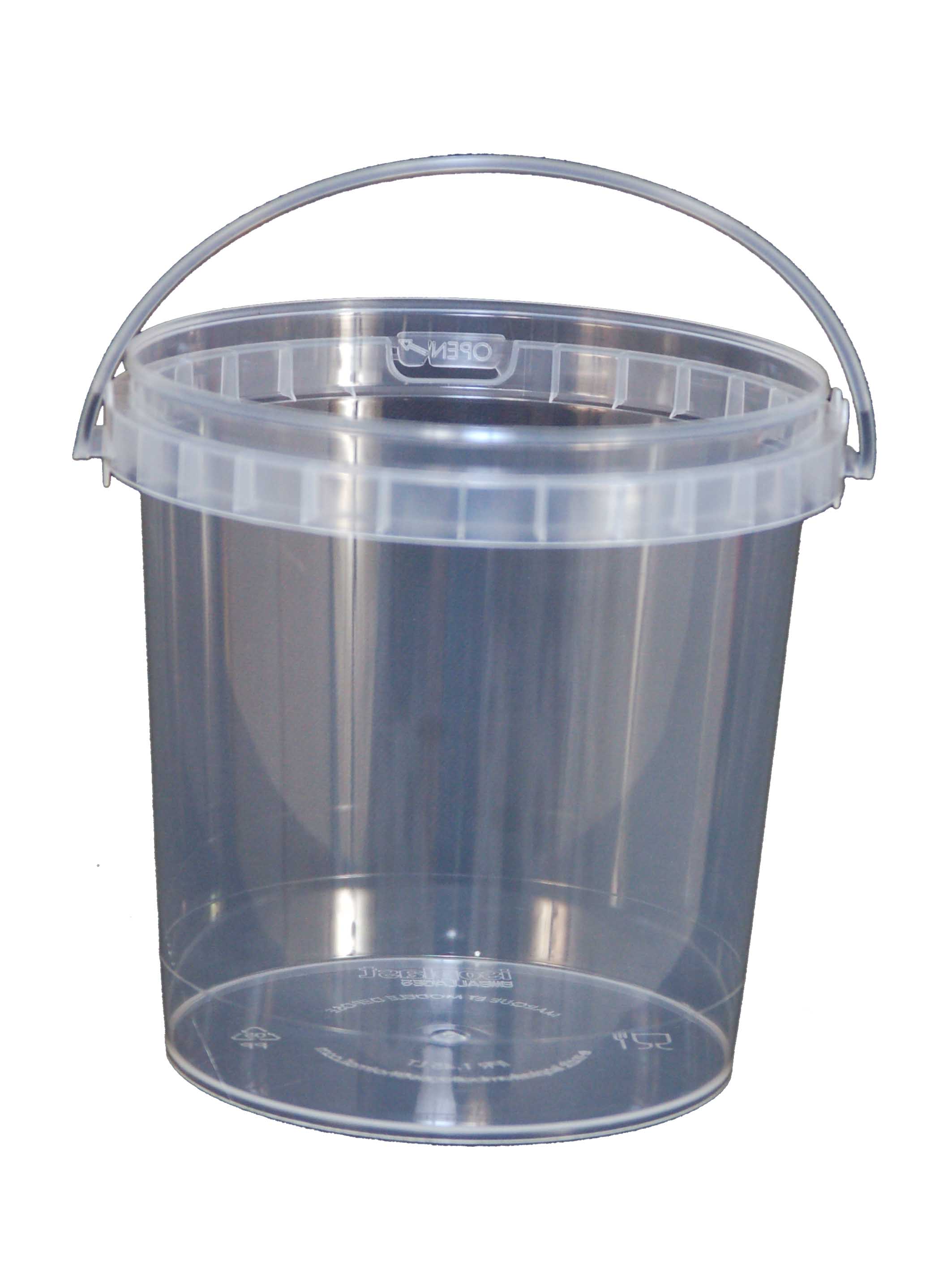 Pot 1.5L rond (2kg miel,peinture et colle)