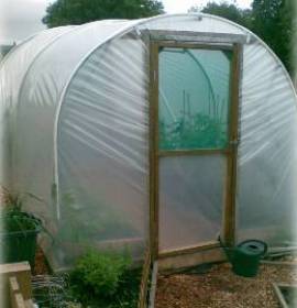 The start of our range of walk-in polytunnels. Surprisingly, with a straight side of 3ft 9in, this p...