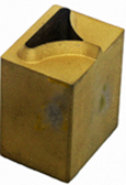 Demi As de carreau pour MULTIVAC 14 x 18 x 23,8 MULTIVAC ® Référence : 0051418008 Petits rayons, fer...