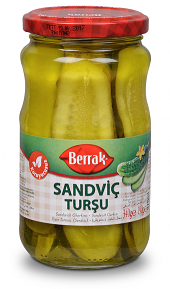 Salatalık Turşusu- Sandviç 370 ml Cam