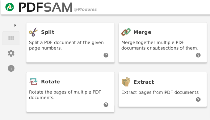 PDFsam Basic, un software gratuito, open source, multipiattaforma progettato per dividere, unire, es...