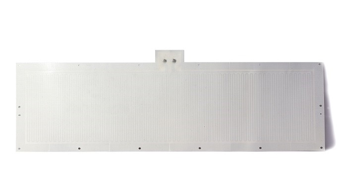 Flexible film heater for electric vehicle battery manufacturing * Operating temperature : 250 ~ 300℃...