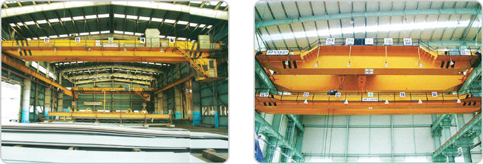 Description The girder (the main body) is manufactured with two units. The hoist itself is manufactu...