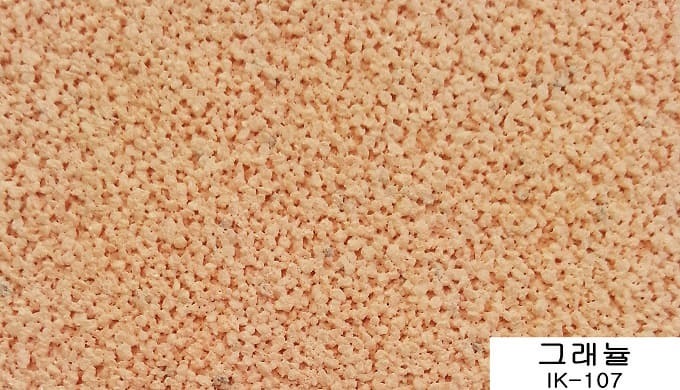 Application method: Plastering Color scope: IK300 color sheet(various) Feature: Single color coat Gr...