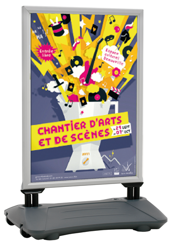 PANNEAUX AFFICHAGE À RESSORTS BASE LESTABLE