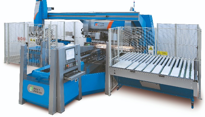 Panneauteuse Ebe6 Dimensions maximum 3350mm x 1500mm