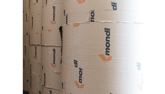Kraft bianco , disponibile in grammature da 21 a 120 , idoneo per la produzione di sacchetti , per l...