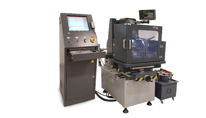 CNC Diamantdrahtschneidemaschinen zum abrasiven Schneiden, MK-Serie, werden zum Schneiden von Grafit...