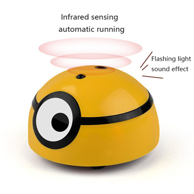 Intelligent Escaping Toy Cat Dog Automatic Walk Interactive Toys