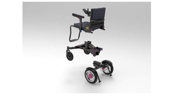 - Acquired US FDA certification (certificate number: 3026401451) - Equipped with a wheelchair axis-b...