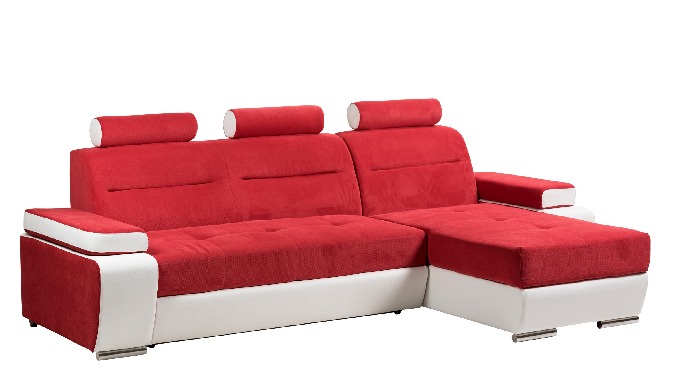 Colțarul Melisa este un model modern și practic de mobilier tapitat, perfect pentru a decora livingu...