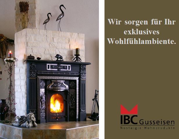Sie suchen das Besondere mit Wohlfühleffekt? Einzigartige Kamine aus Gusseisen für Ihr nostalgisches...