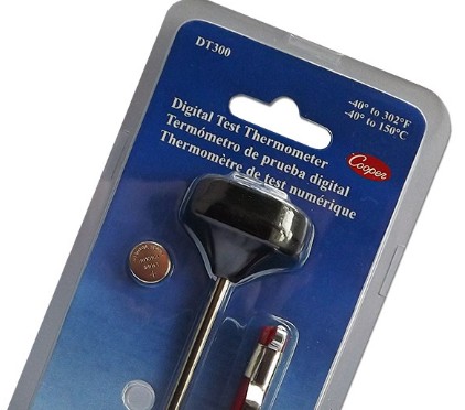 Probe Thermometer in Digital Pocket Oval Style