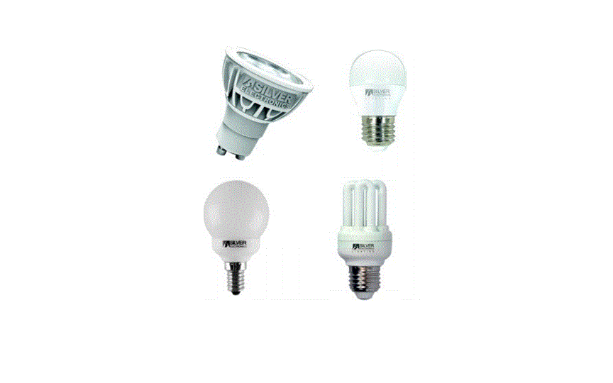 Bombillas de alumbrado LED, de bajo consumo, ECO halógenas, tienen una mayo...
