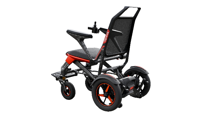 This carbon fiber electric wheelchair is manufactured away from premium carbon dietary fiber materia...