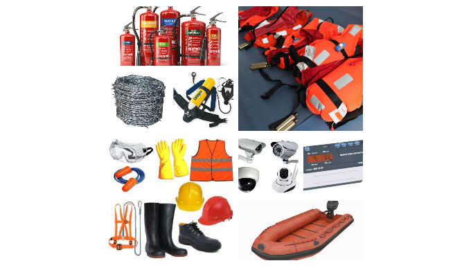 Safety Stores We can supply any kind of Safety Store items for your vessel: Safety Protective Gear A...