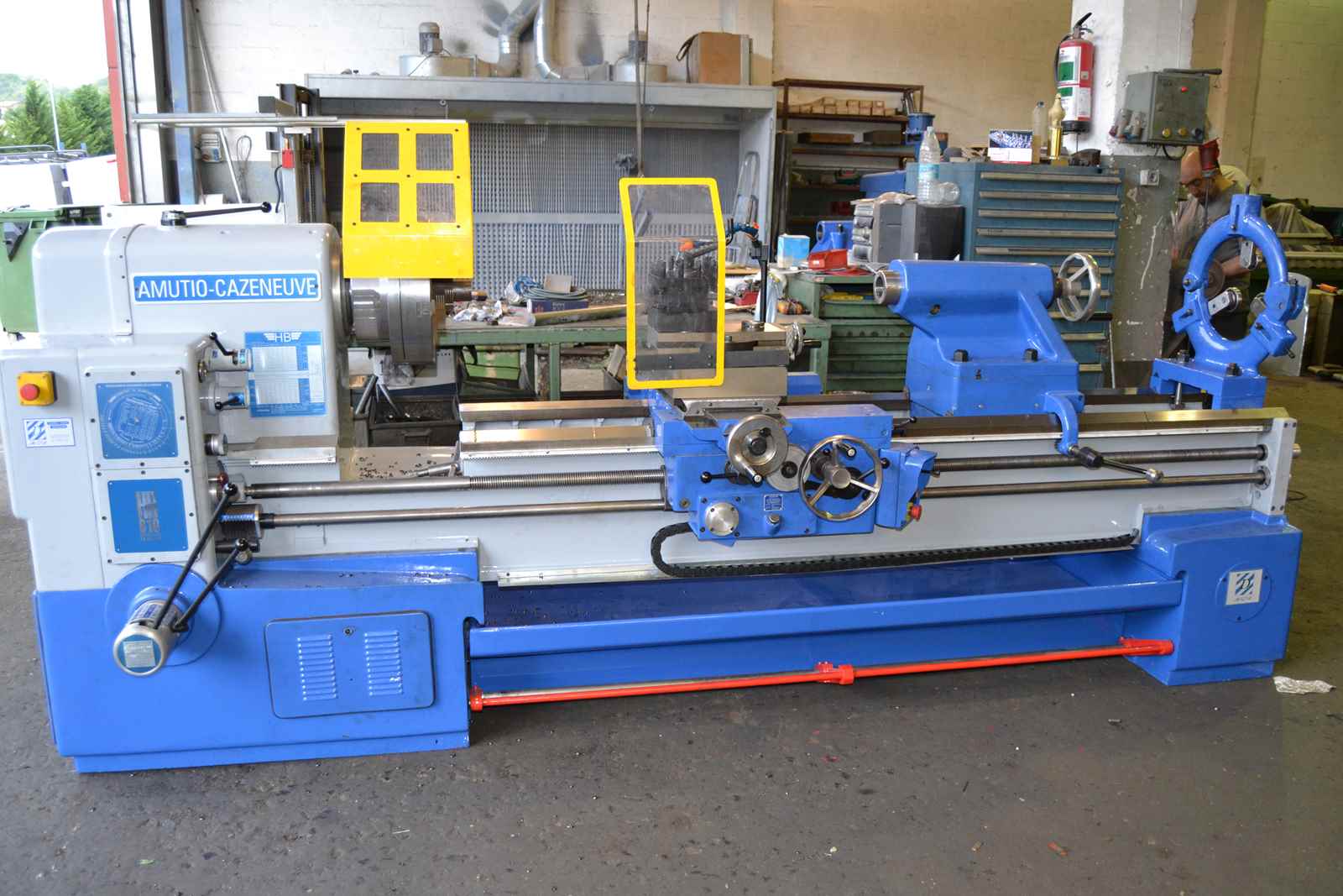Amutio Cazeneuve HB810 of 2000 rebuilt lathe