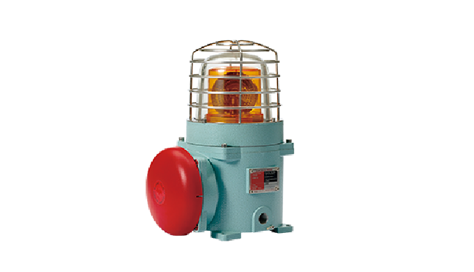 Large explosion proof signal beacon / light & alarm bell combinations Excellent diffusion effect...