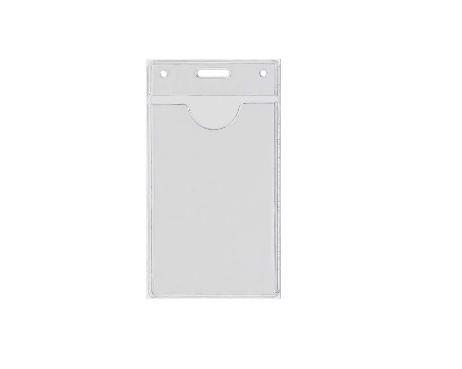 2-9/16 x 4-5/8 Badge Holder with thumbcut