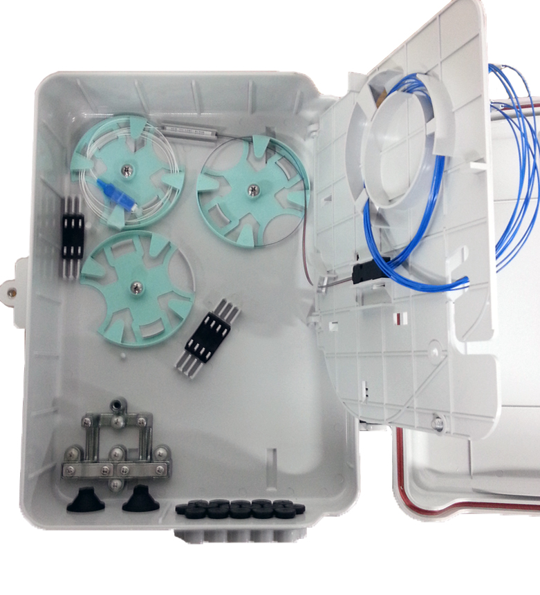 NURIFONS's Optical Terminal Box(OTB) is mounted to in & out side wall of building or pole to con...