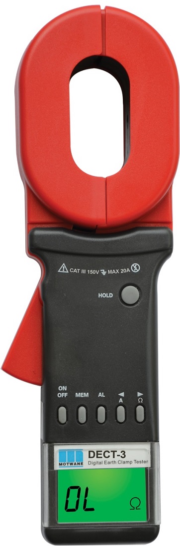 The Digital Earth Clamp Tester measures earth / ground resistance using clamp on technology. This is...