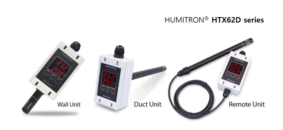 [HTX62D] Industrial Dew-Point Transmitter (Communication) - Digital sensor applied for MEMS technolo...