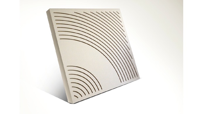 WavO perforated acoustic wall panel with its exquisite design gives an excellent indication for soun...