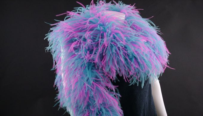 Our Ostrich Feather Boas are dyed and manufactured to a very high quality here in our factory in the...