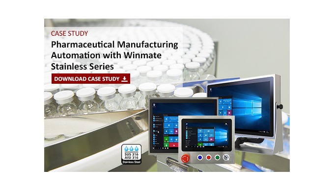 Success Story: Pharmaceutical Manufacturing Automation with Winmate Stainless Series