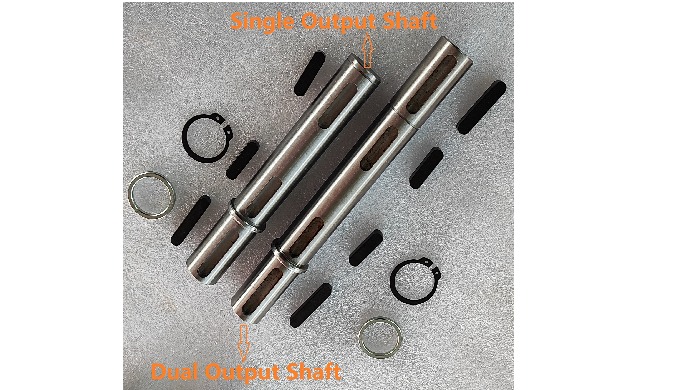 CHENYUE Dual Output Shaft Matching for Worm Gearbox NMRV040/ RW040 /VF040