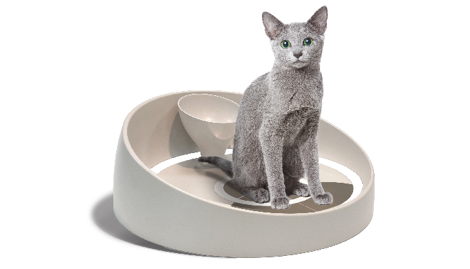 This is INPET, a smart cat body composition meter. It is a body composition measuring device applied...