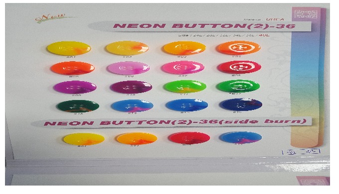 Neon buttons are buttons that have colorful colors with neon colors, which reinforce the shortcoming...