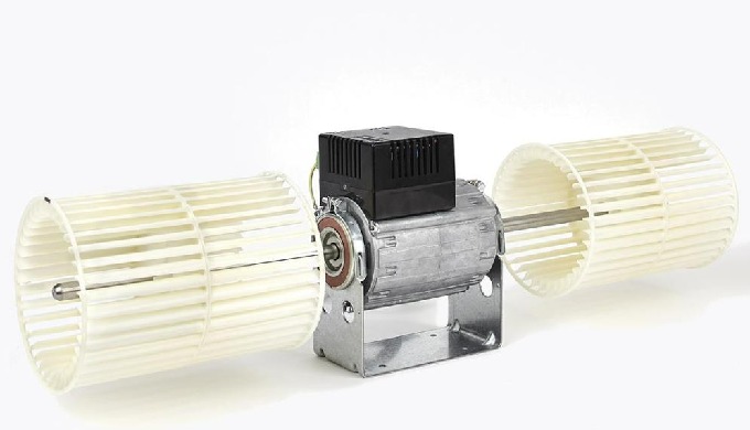 Brushless Motor with Integrated Inverter