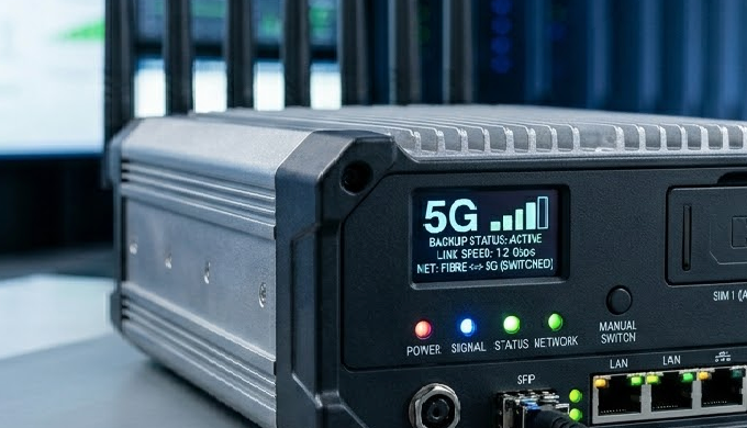 Back up 5G - Median Le service Back up 5G de Median assure la continuité de votre connexion internet...