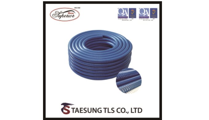 TAESUNG TLS CO.,LTD PVC HEAVY DUTY SUCTION HOSE - made in korea l APPLICATION l -To suck out or extr...