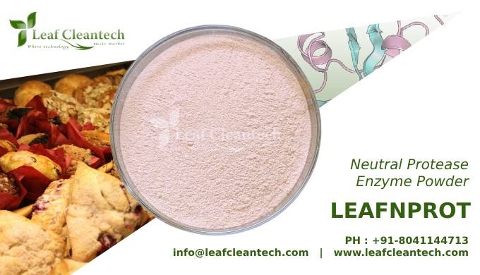 LEAFNPROT Neutral protease LEAFNPROT Is an enzyme that functions optimally at neutral pH levels, pla...