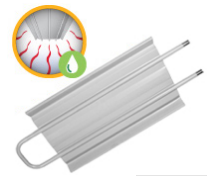 Water supplied Radiant Panels for heating large areas such as manufacturing or storage facilities, s...