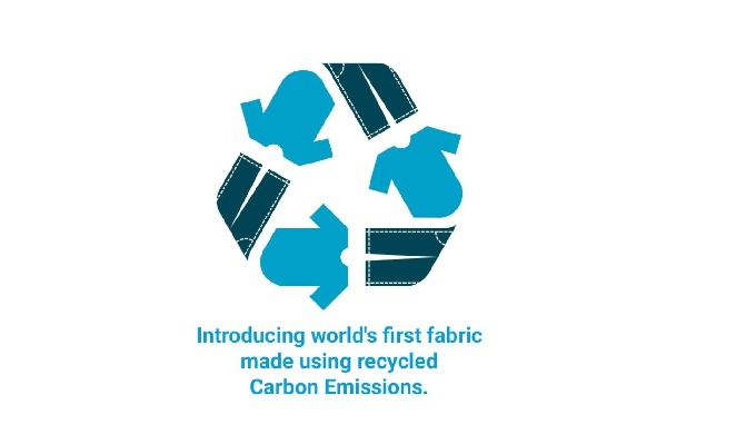  Introducing  world’s first yarn and fabric using recycled carbon emissions. 