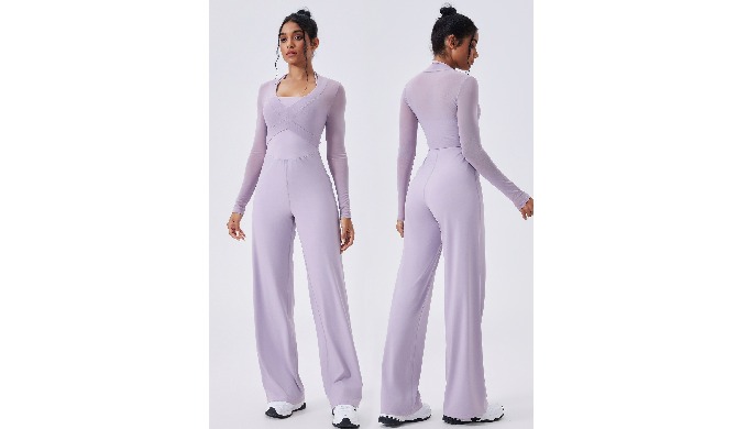 Yoga 3pcs set- light purple