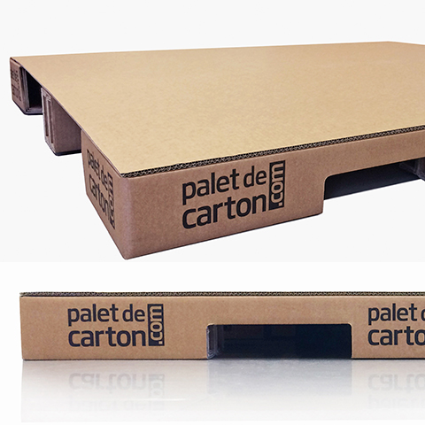 CORRUGATED CARDBOARD PALLET This pallet weighs only 5 kilos, and is capable of supporting 1,000 kg i...