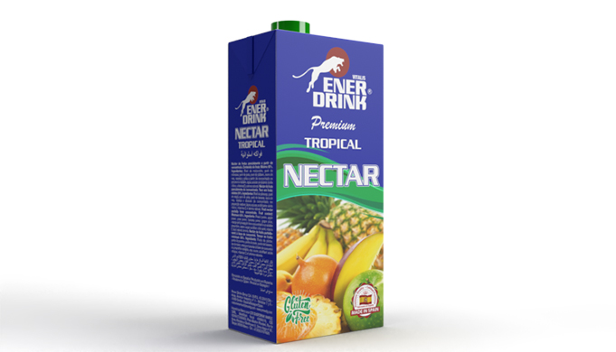 Néctar a partir de concentrado (50%). Brick 1L.